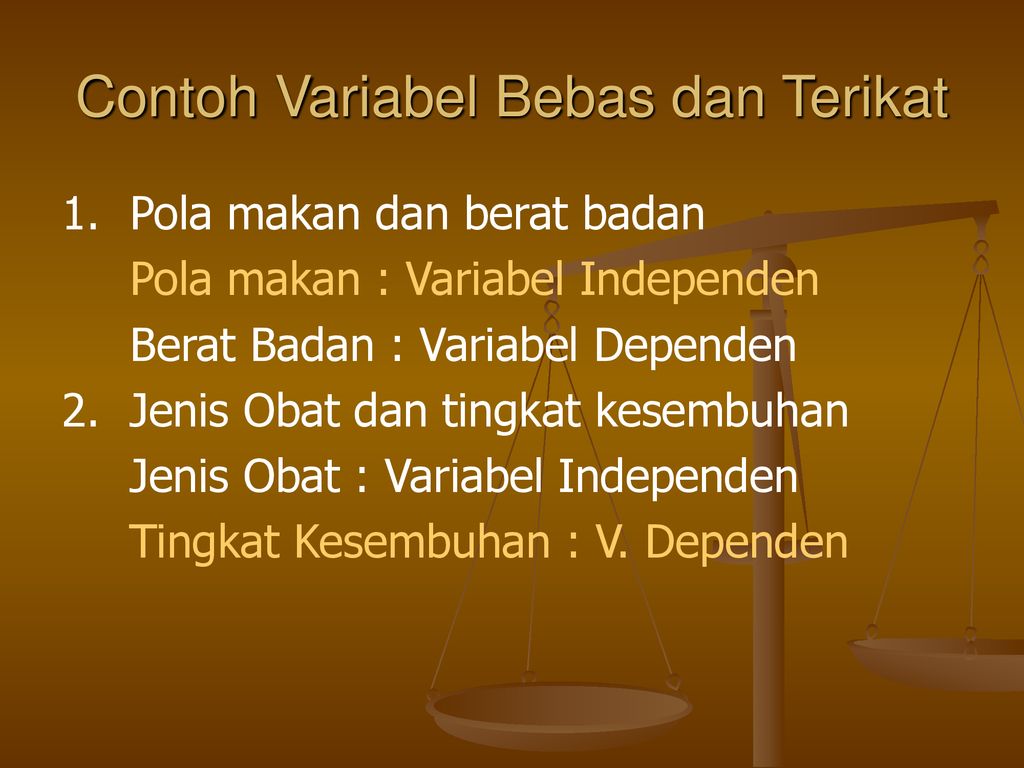 Contoh Variabel Bebas Dan Variabel Terikat Materisekolah Github Io